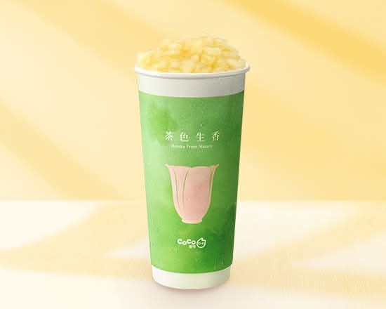 28 茉粉角輕乳茶 Jasmine Milk Tea with Gem Boba