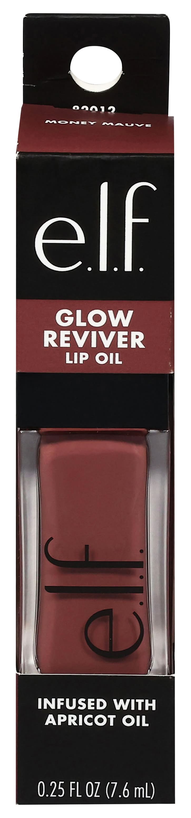e.l.f. Glow Reviver Lip Oil Mint, Money Mauve (0.25 fl oz)