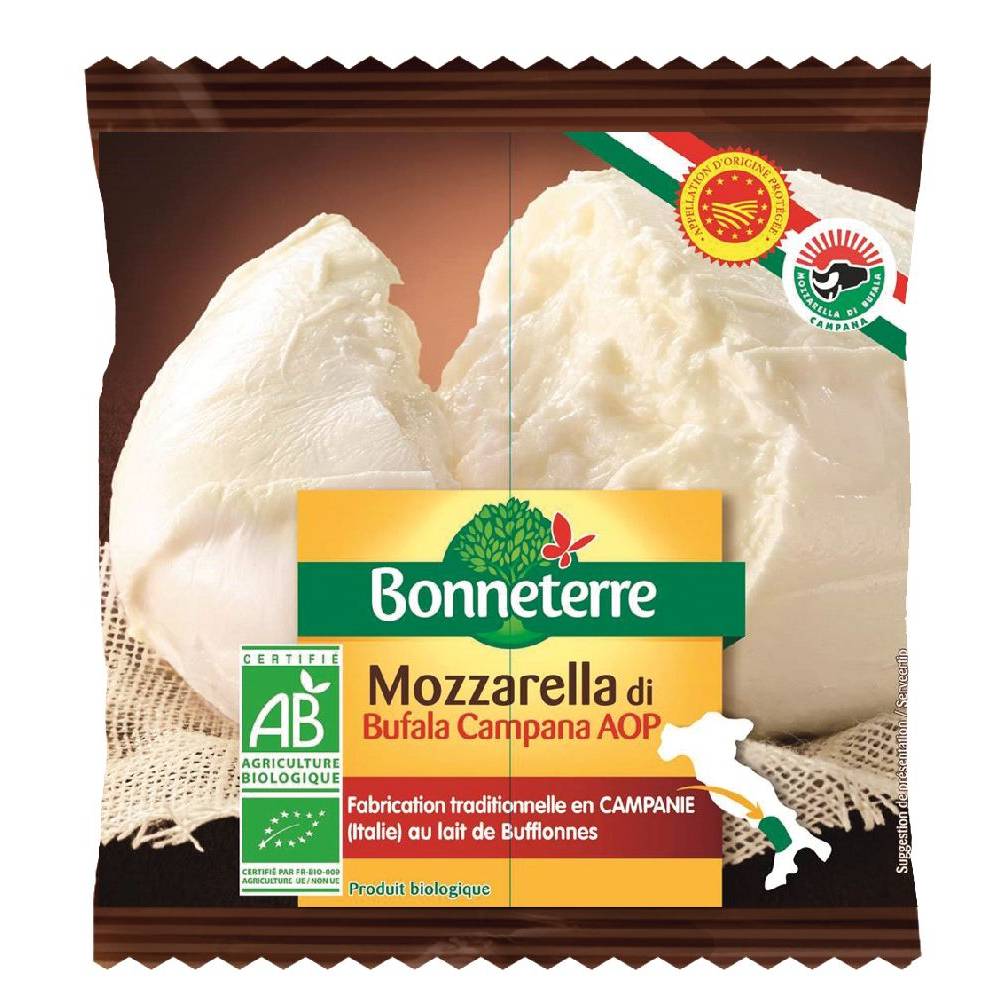 Bonneterre - Mozzarela di bufala aop bio (125g)