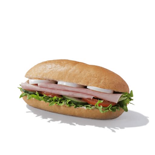 Honey Roast Ham and Egg Salad Roll