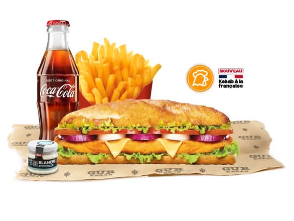 Menu GUR BAGUETTE TENDERS