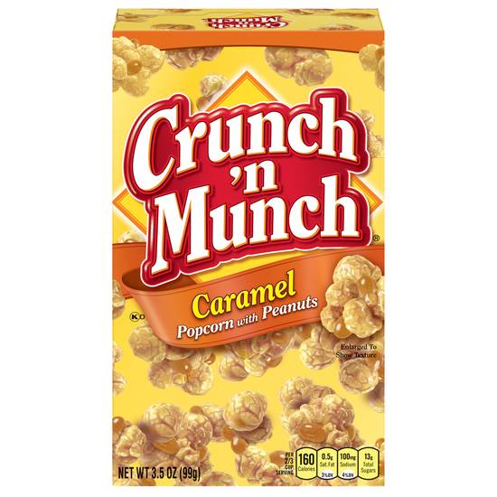 Crunch 'N Munch Popcorn With Peanuts (caramel)