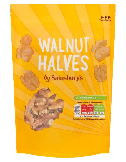 Sainsbury's Walnut Halves (100g)