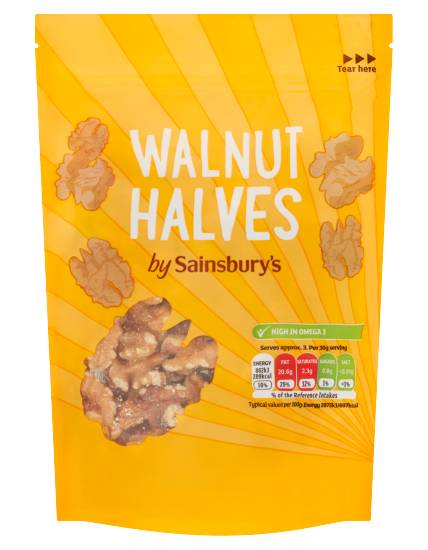 Sainsbury's Walnut Halves (100g)