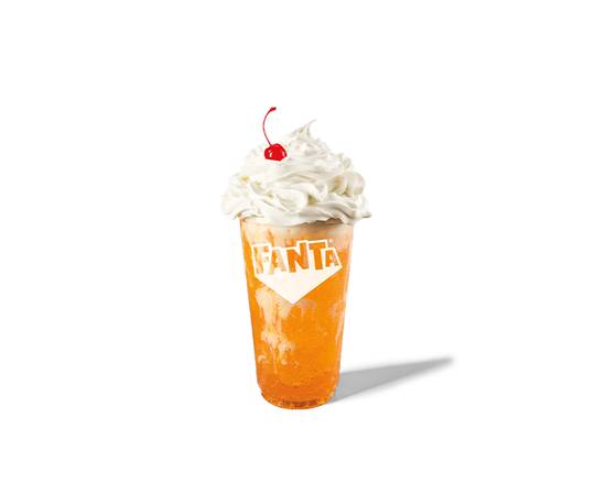 Large Fanta® Orange Swirl Twisted Soda