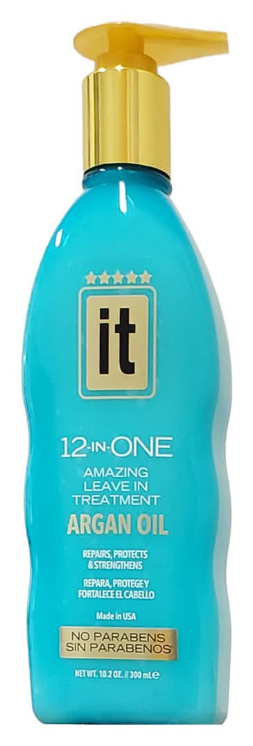 It Haircare 12 In One Amazing Argan Oil Leave in Treatment Conditioner (10.2 oz)