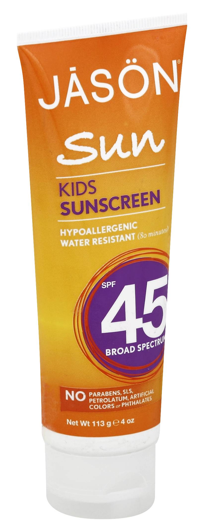JĀSÖN Broad Spectrum Spf 45 Kids Sunscreen (4 oz)