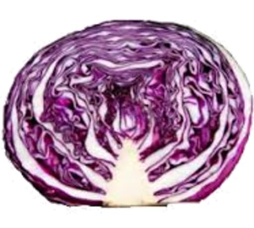 Cabbage Red Half