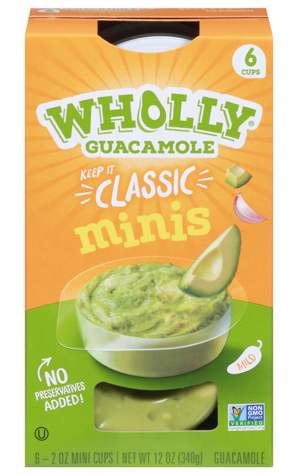 Wholly Guacamole Classic Minis (12 oz, 6 ct)
