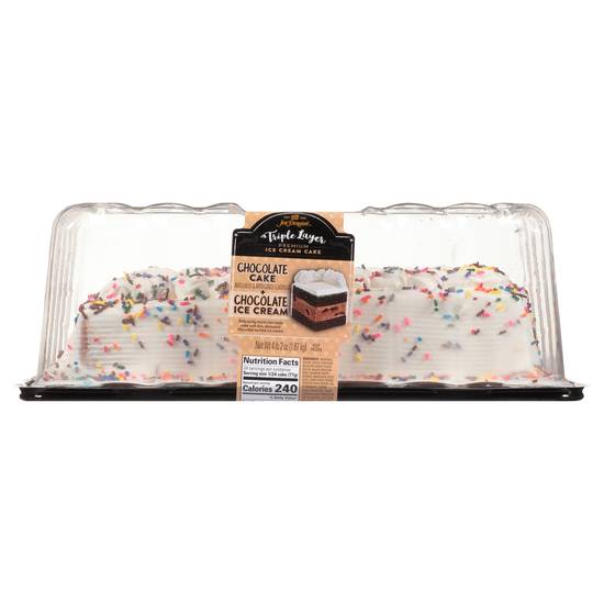Jon Donaire Chocolate Cake + Vanilla Ice Cream Premium Ice Cream Cake