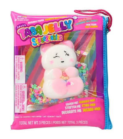 Taba Jelly™ Squeezeables Scented Jelly Squish Toy White Cat