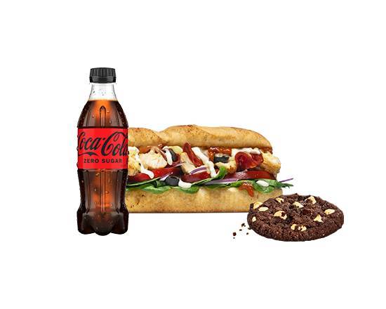 Chicken Pepperoni Six Inch Subway® Combo
