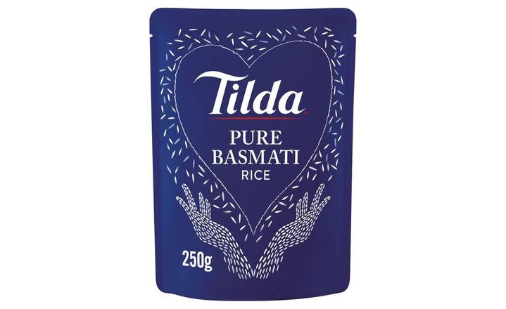 SAVE 60p: Tilda Microwave Pure Basmati Rice 250g (371823)