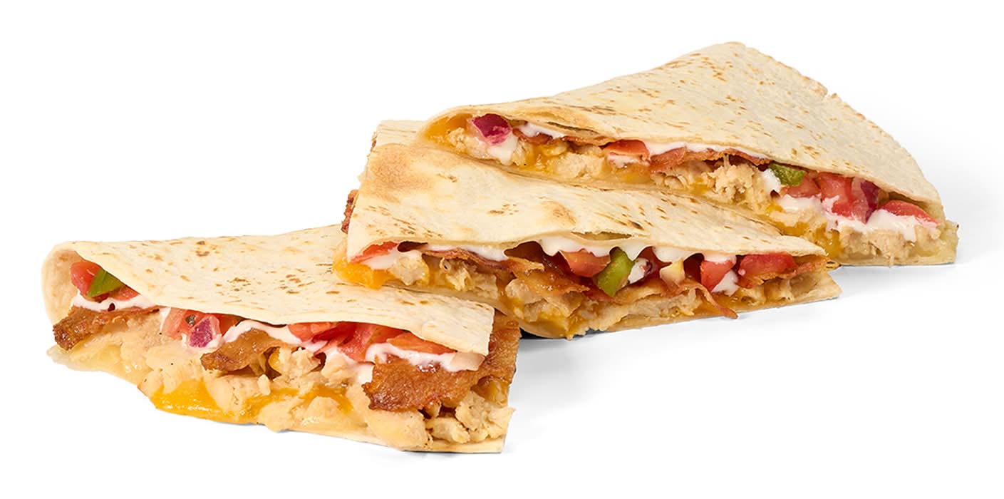 Chicken Steak Bacon Ranch Quesadilla