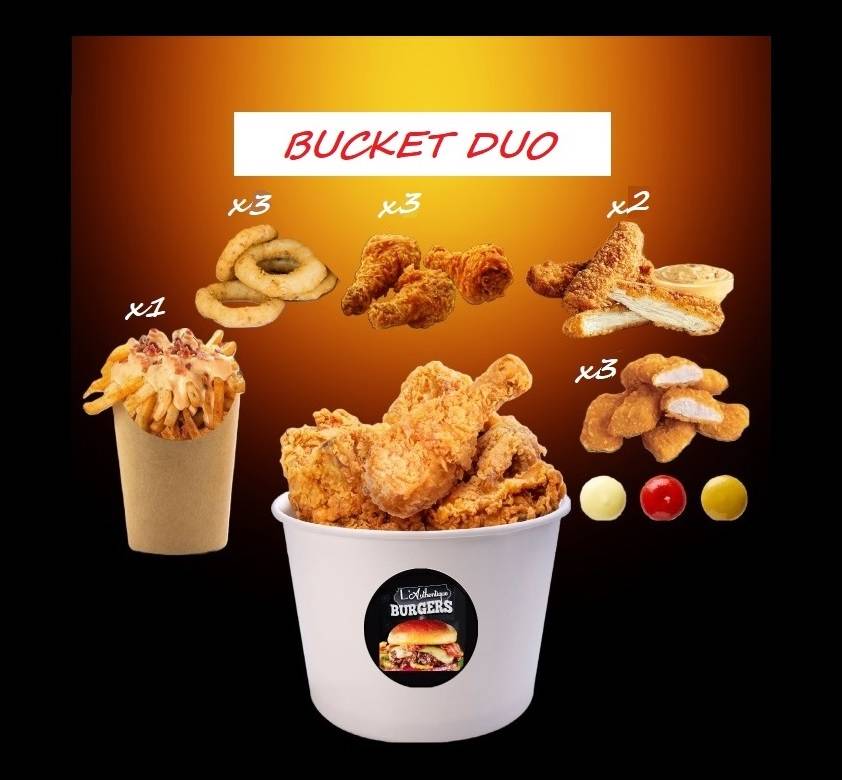 BUCKET | DUO 🍗👨👧​