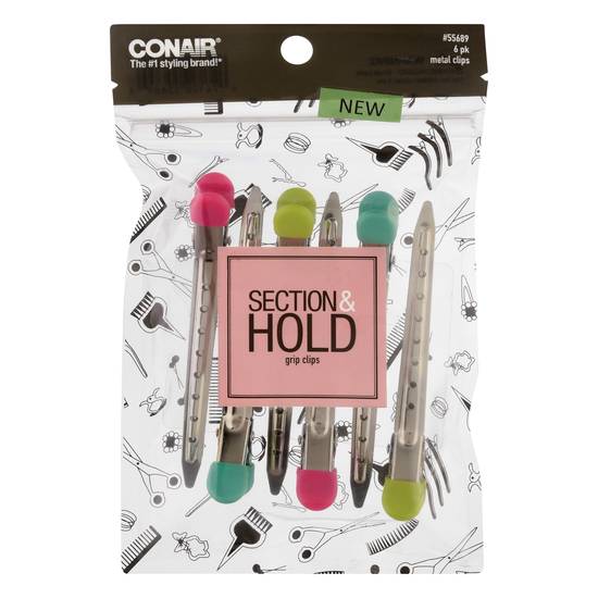 Conair metal hot sale styling clips