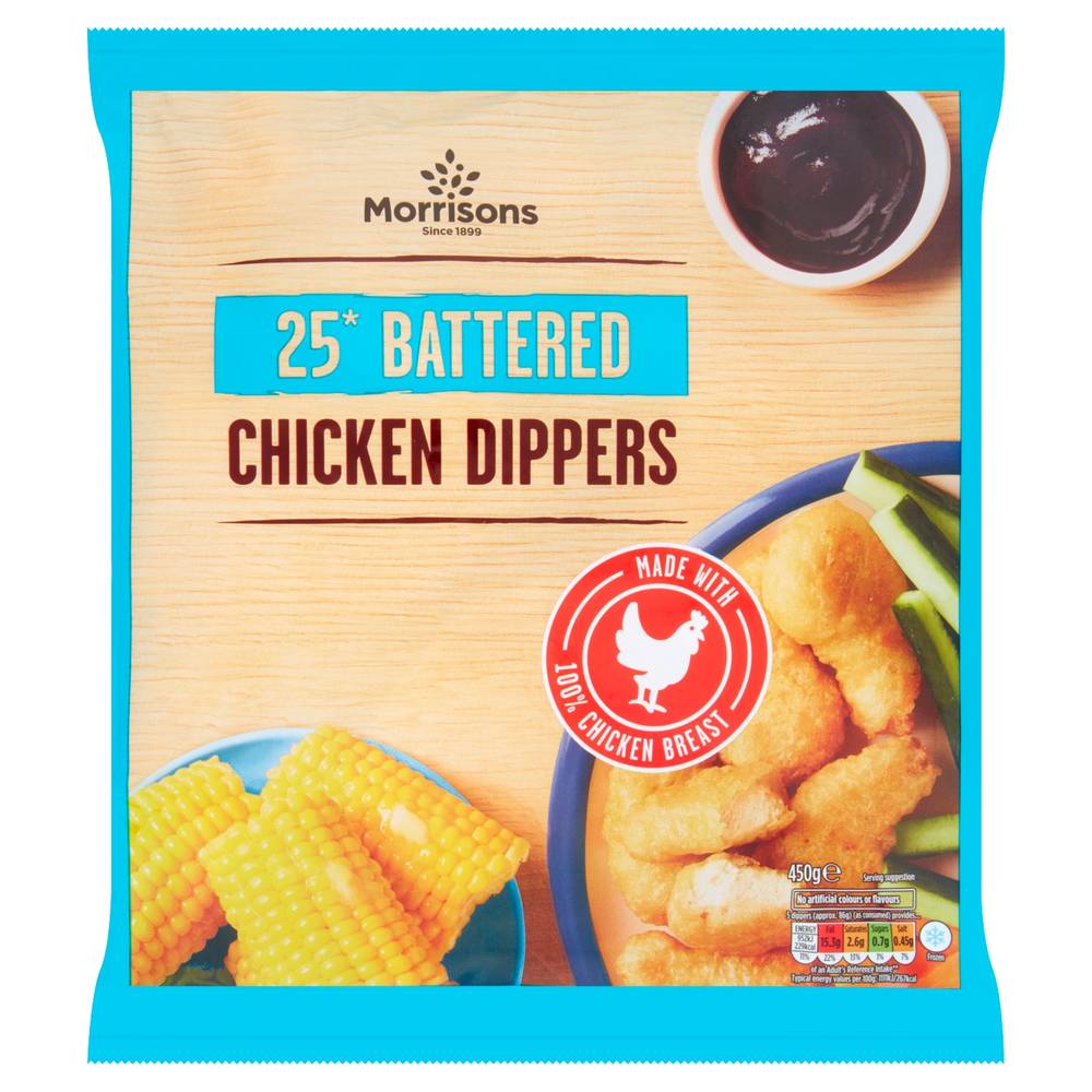 Morrisons Chicken Dippers (25 pack)