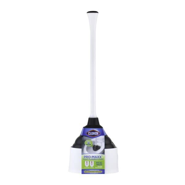 Clorox Pro Maxx Plunger with Caddy