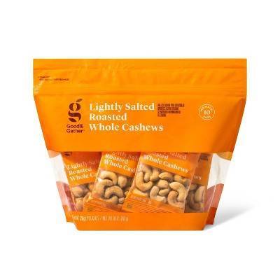 Good & Gather Lightly Salted Roasted Whole Cashews (9.5 oz)