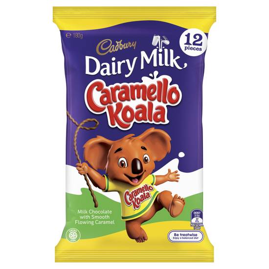 Cadbury Dairy Milk Caramello Koala Sharepack (12 Pack) 180g