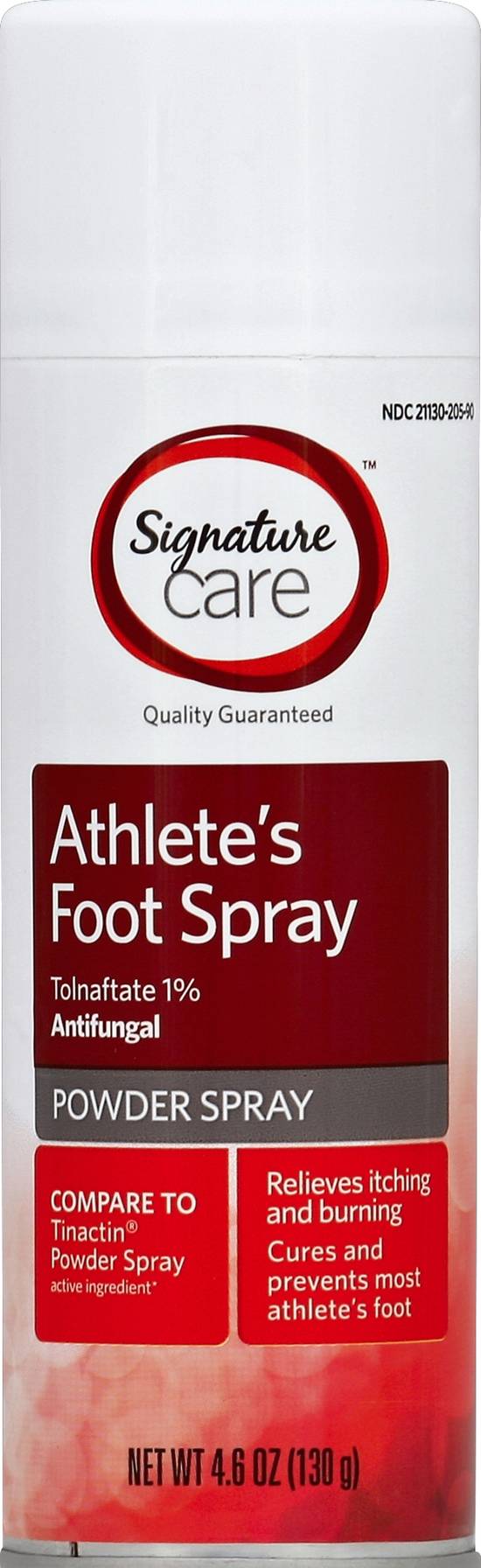 Signature Care Athlete's Foot Tolnaftate 1% Powder Spray (4.6 oz)