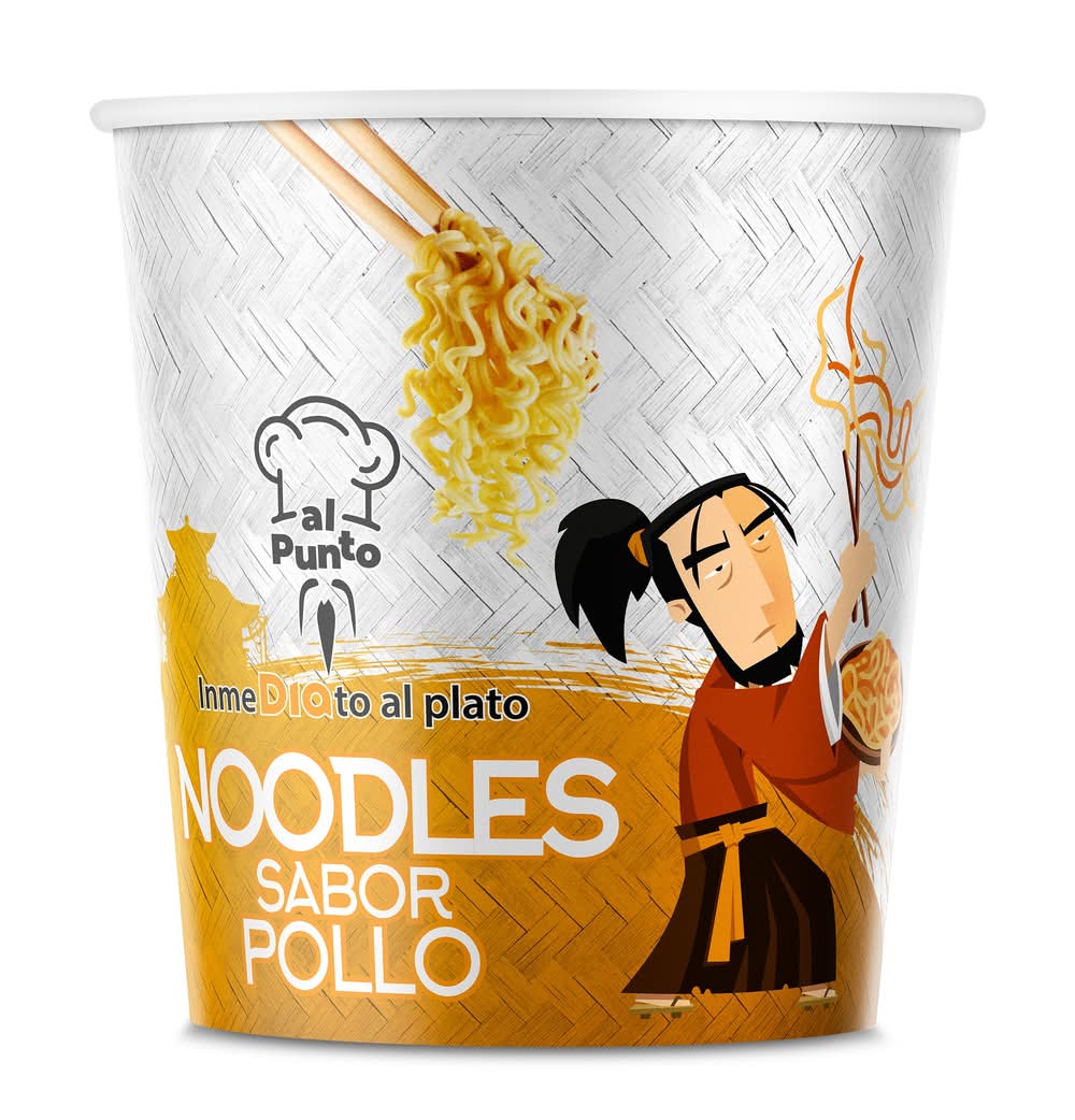 Noodles Orientales Sabor Pollo Al Punto Dia Vaso 65 G