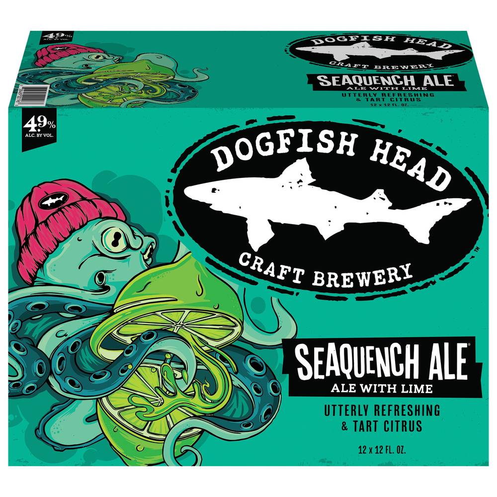 Dogfish Head Sea Quench Ale Session Sour Beer (12 x 12 fl oz)