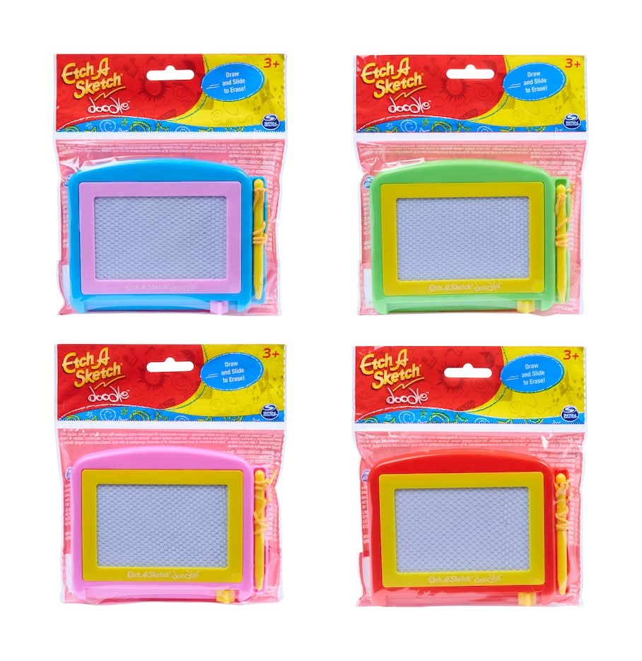 Etch A Sketch Mini Doodle Magnetic Drawing Boards 3+ Years (4 ct)