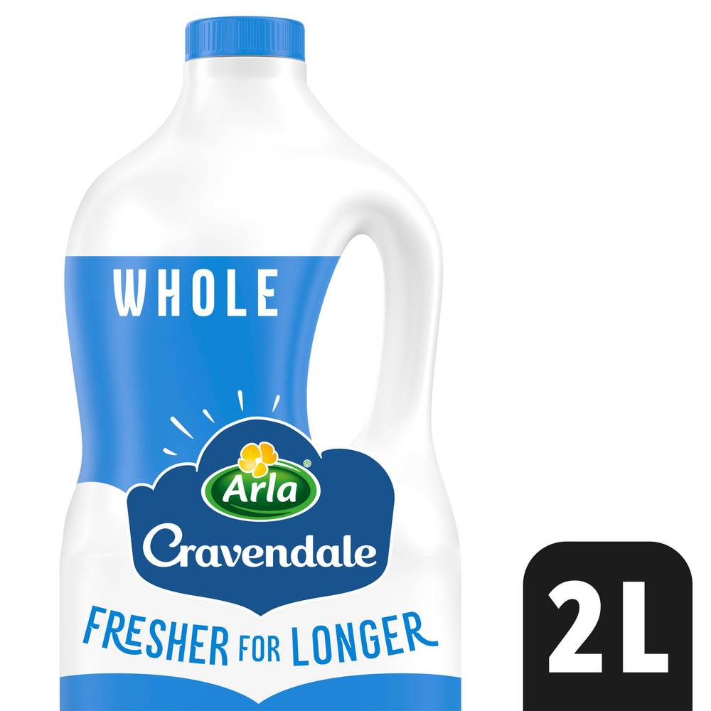 Cravendale Arla Filtered Fresh Whole Milk (2L)