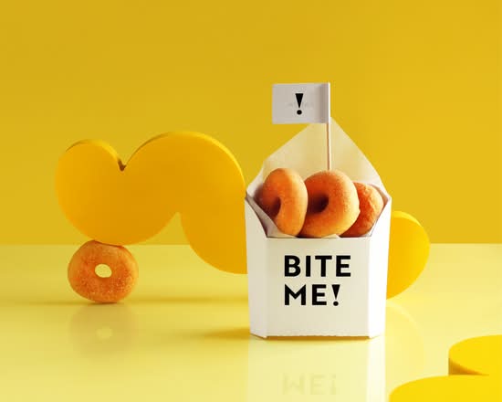 一口吃小米甜圈(BBQ 芥末 )