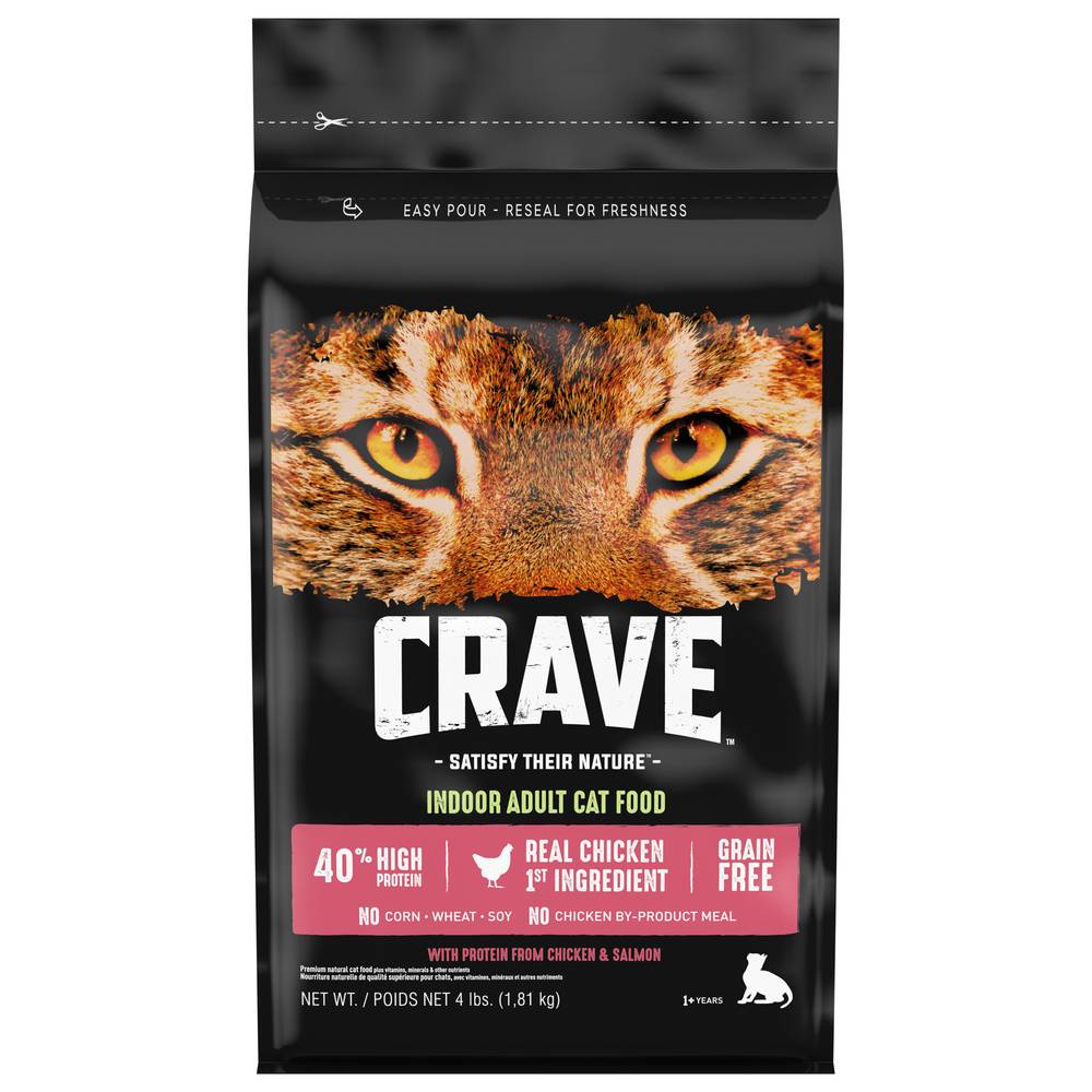 Crave Real Chicken Grain Free Cat Food (4.01 lbs)