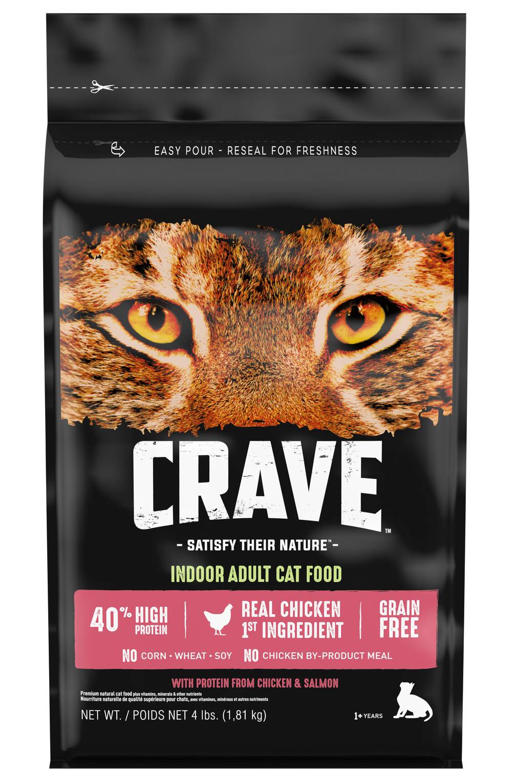 Crave Real Chicken Grain Free Cat Food (4.01 lbs)