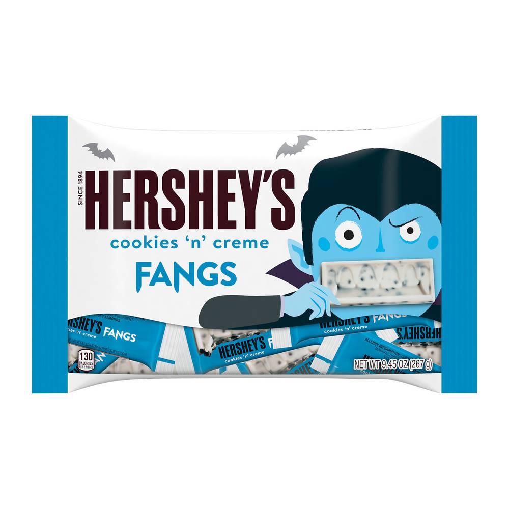 Hershey's Cookies 'N' Creme Chocolate Fangs (9.5 oz)