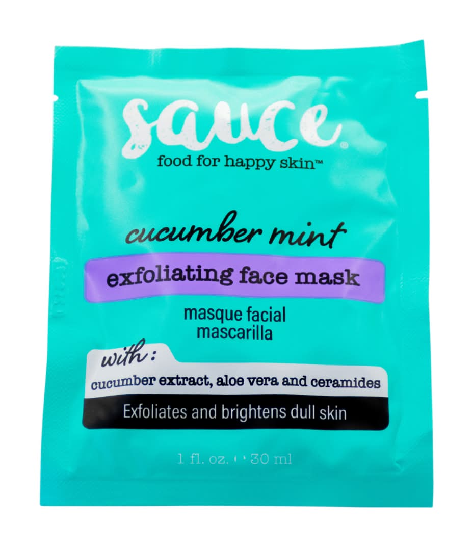 Sauce Beauty Cucumber Mint Face Mask (1 fl oz)
