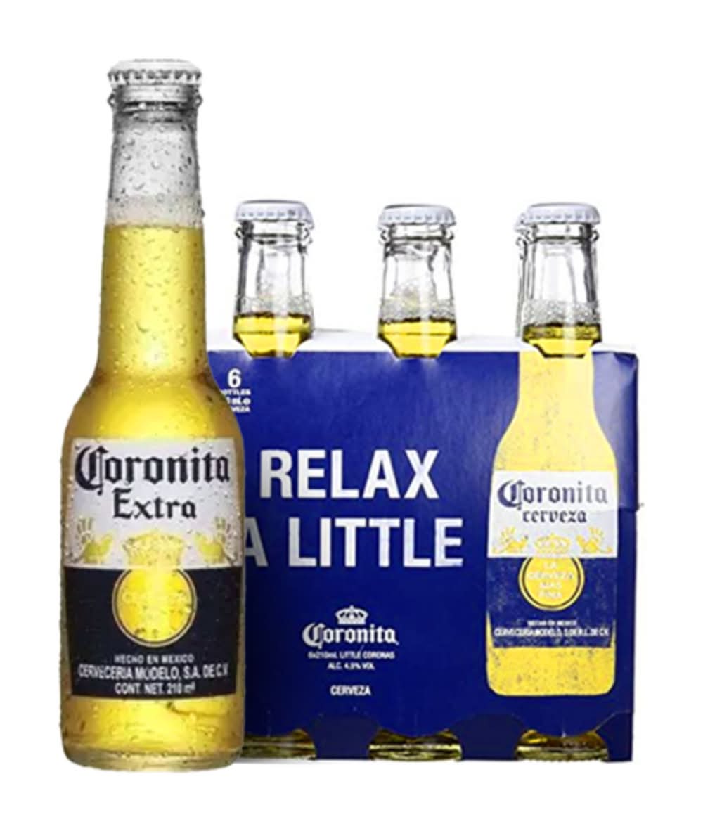Cerveza mexicana · Corona (6 x 210 ml)