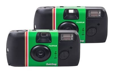 Fujifilm Quicksnap 135 Flash 400 Disposable Camera (2 pack)