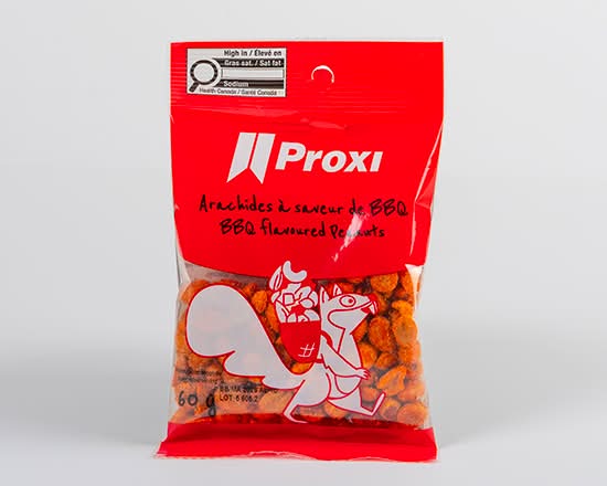 Proxi Peanuts, Bbq (60 g)