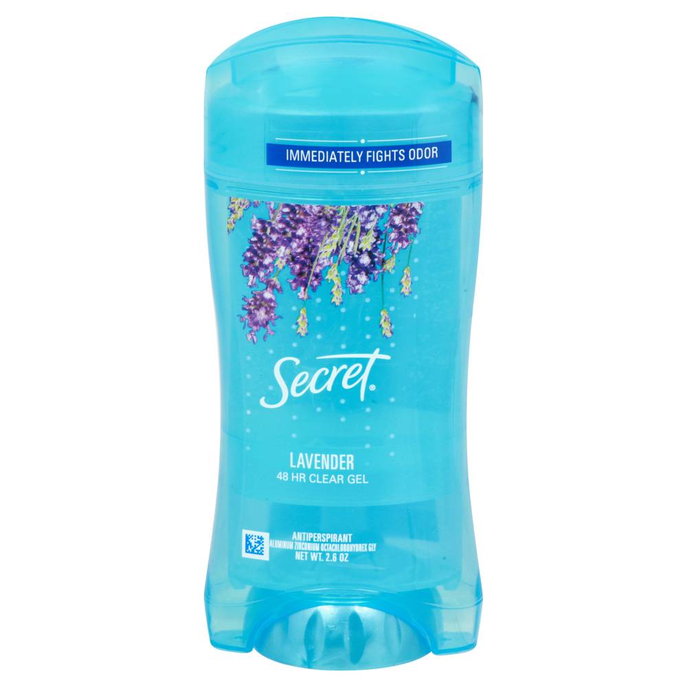 Secret Lavender 48hr Clear Gel Antiperspirant