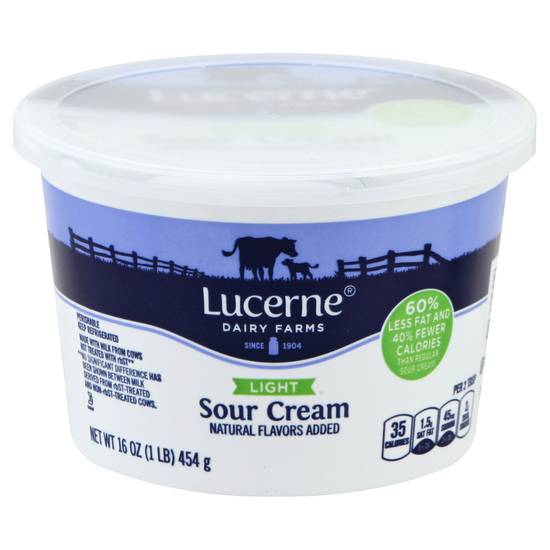 Lucerne Light Sour Cream (16 oz)