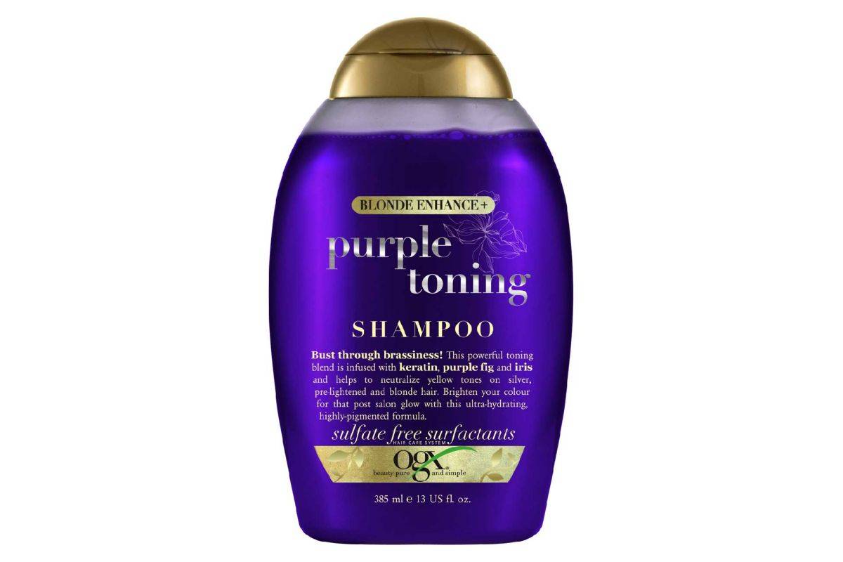 OGX Blonde Enhance+ Purple Toning Shampoo 385ml