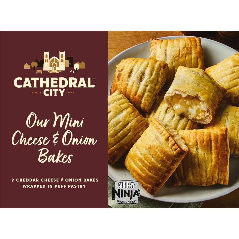 Cathedral City 9pk Mini Cheese & Onion Bakes