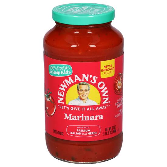 Newman's Own Let's Give It All Away Marinara Pasta Sauce