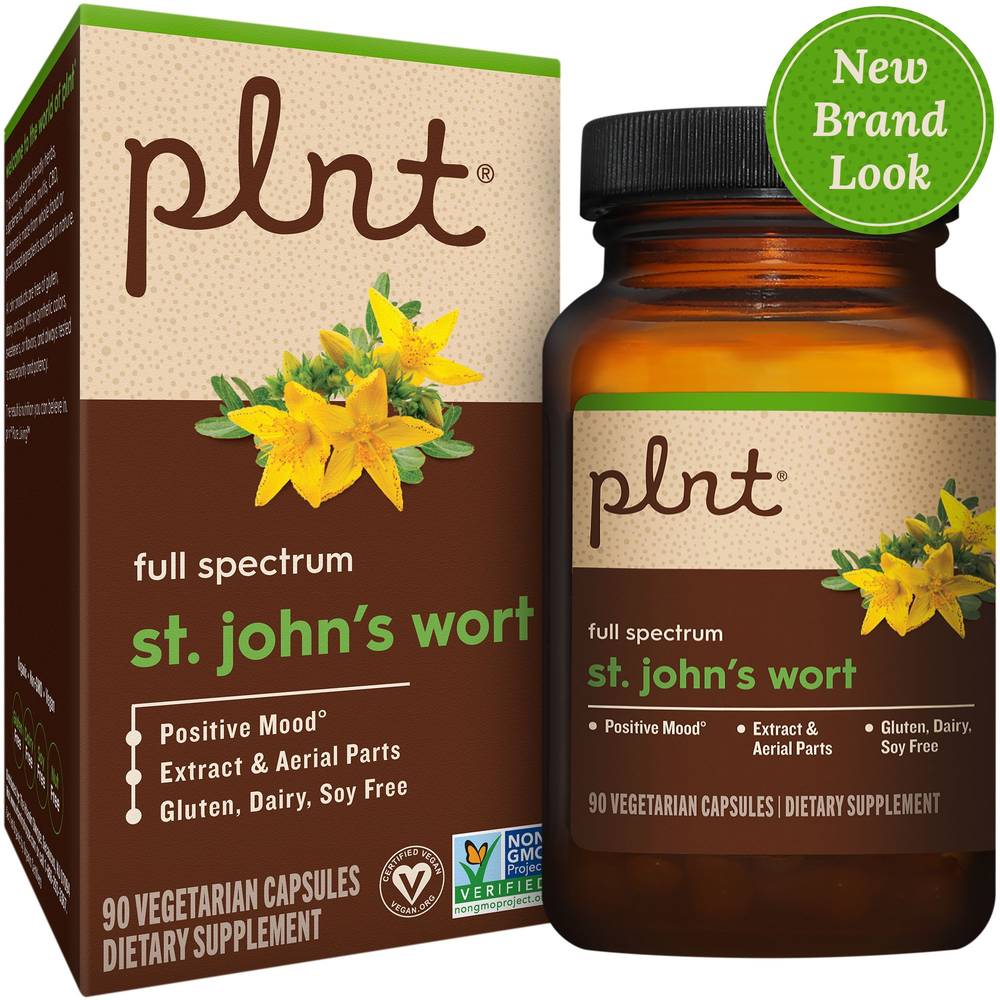 St. John’S Wort – Full Spectrum – Mood Support (90 Vegetable Capsules)