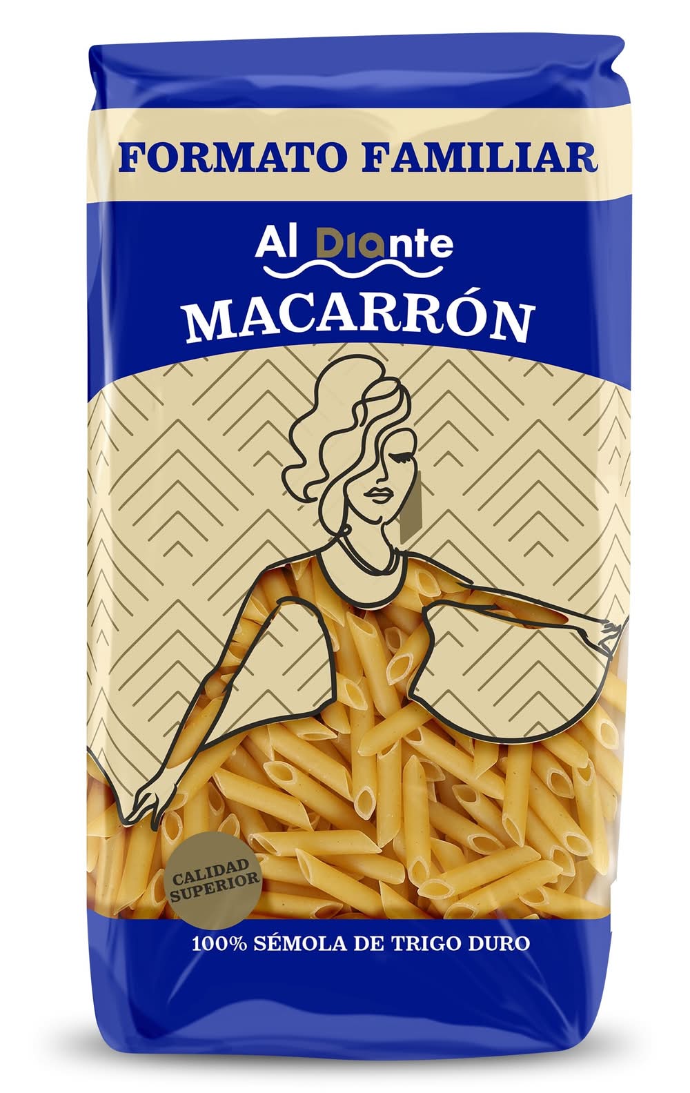 Macarrón Al Diante Dia Bolsa 1 Kg