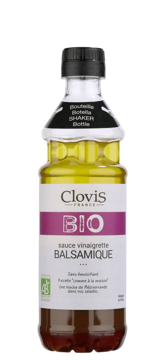 Clovis - Sauce vinaigrette balsamique bio (350 ml)
