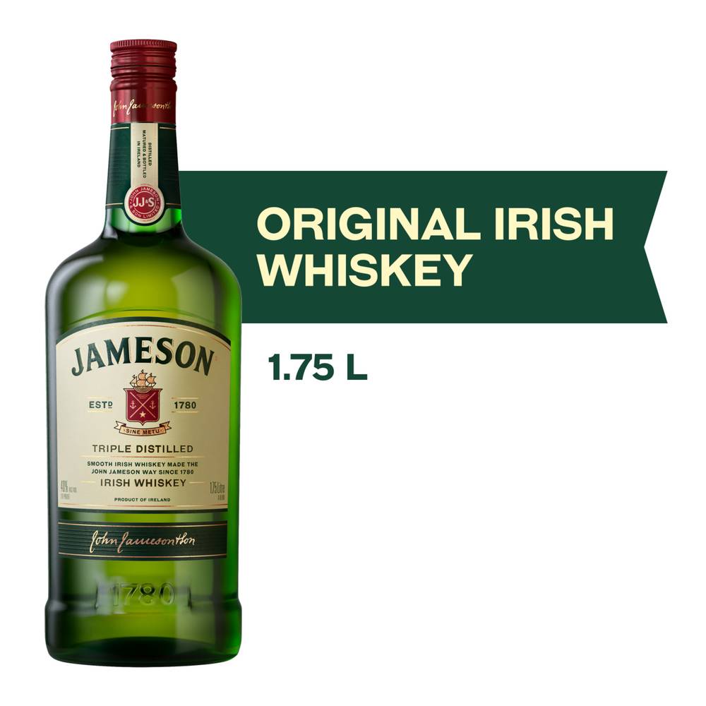 Jameson Triple Distilled Irish Whiskey (1.75 L)