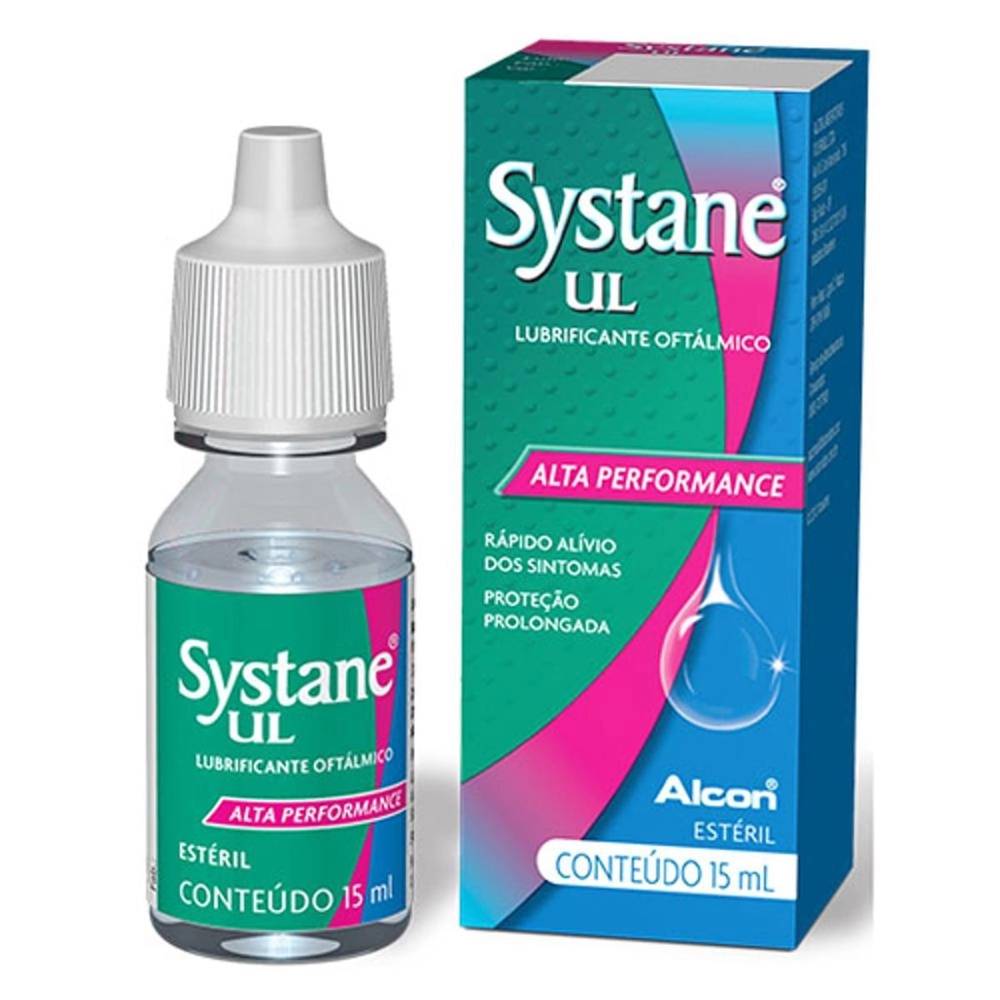 Alcon lubrificante oftálmico systane ul (15ml)