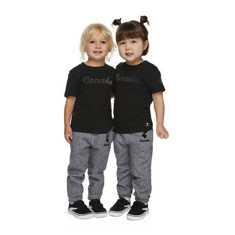 Canadiana Toddlers'' Gender Inclusive Fleece Jogger (Color: Grey, Size: Toddler 4T)