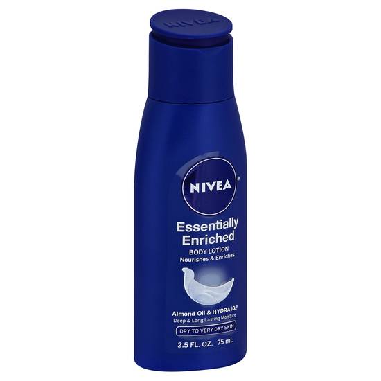 Nivea Essentially Enriched Body Lotion, Trial Size (2.5 oz)