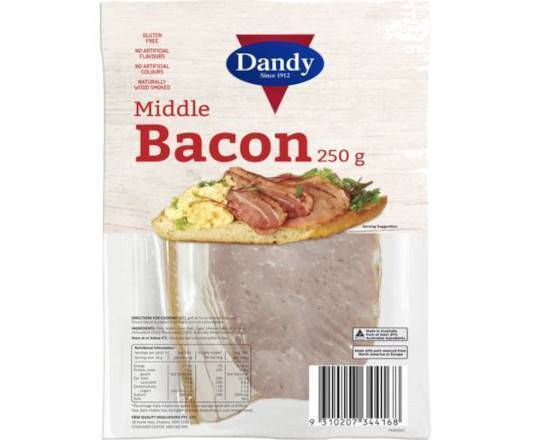 Dandy Middle Bacon 250g